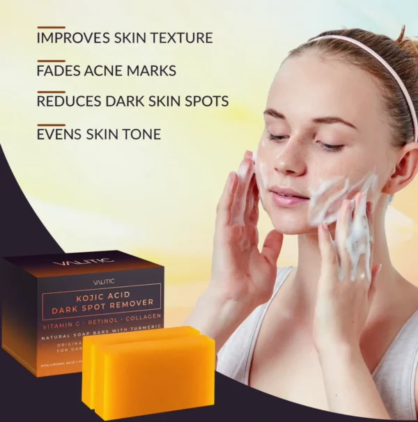VALITIC Kojic Acid Soap Two Package
