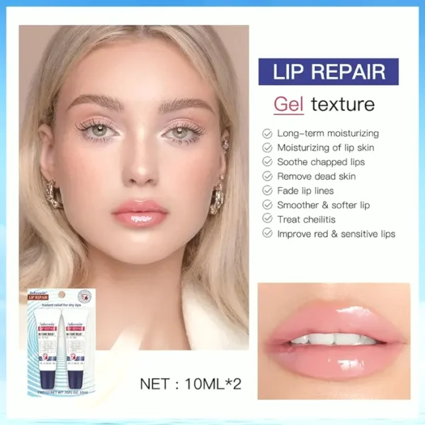 2Pcs Natural Lip Balm Set