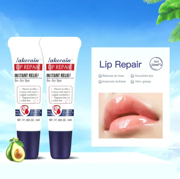 2Pcs Natural Lip Balm Set