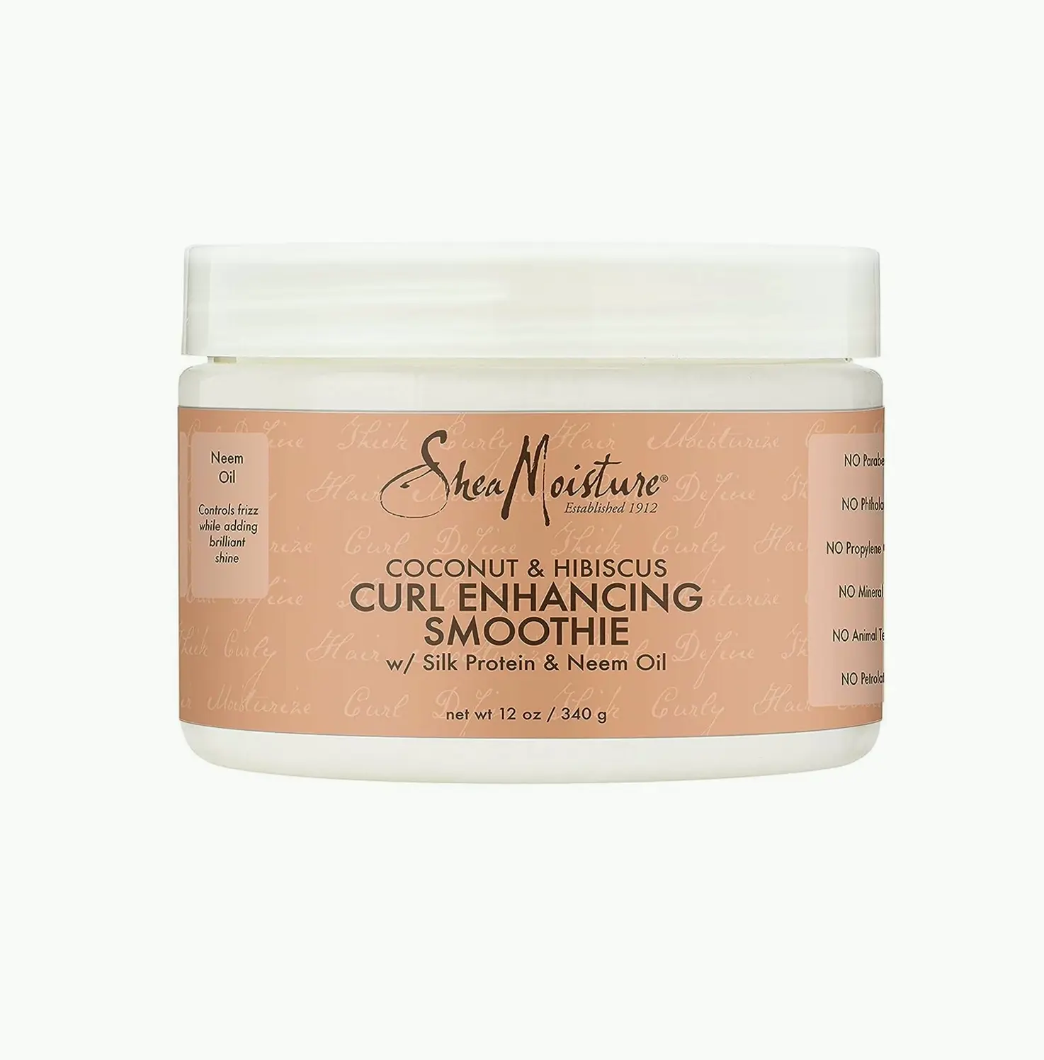Curl Cream with Thick Hair, Hibiscus 12 oz