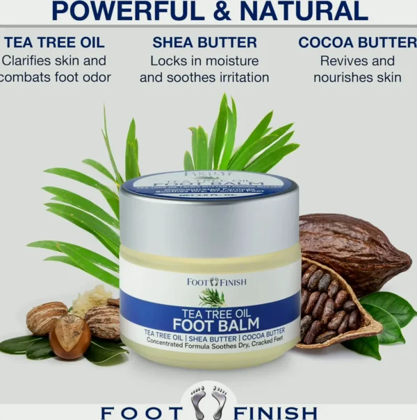 ADMIRE, LORI Tea Tree Balm - Heel Balm for Dry Feet (3.5oz)