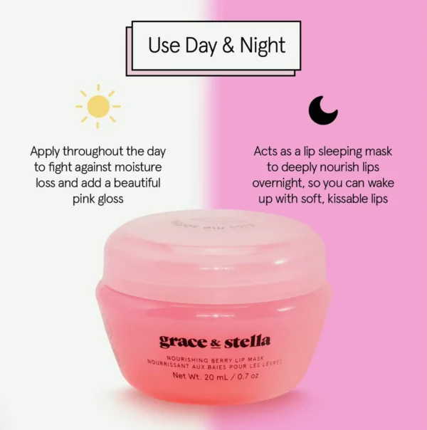 Award-Winning Berry Lip Mask - Natural Overnight  Treatment