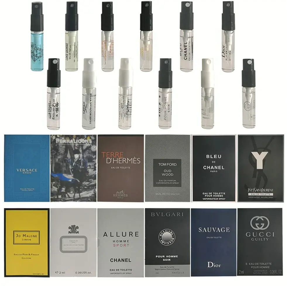Star Rise Male's Cologne Sampler: 12pcs Sample Vials (Scent)