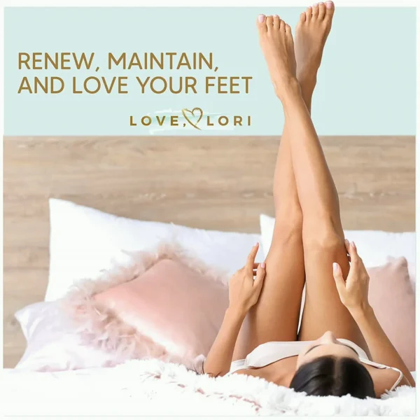 Moisturizing Footwear for Dry Heels