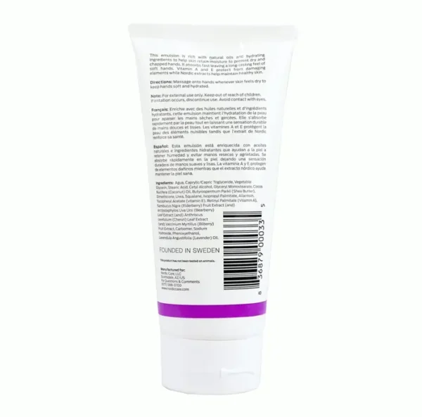 Nordic Care Hand Cream, 6 oz. | Shea Balm Skin Lotion for Parched Hands