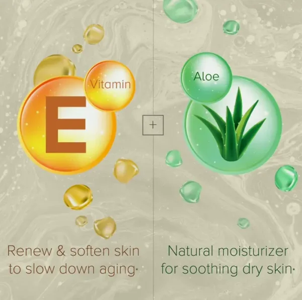 Nourishing Body Lotion with Vitamin E & Aloe Vera - 60 Capsules