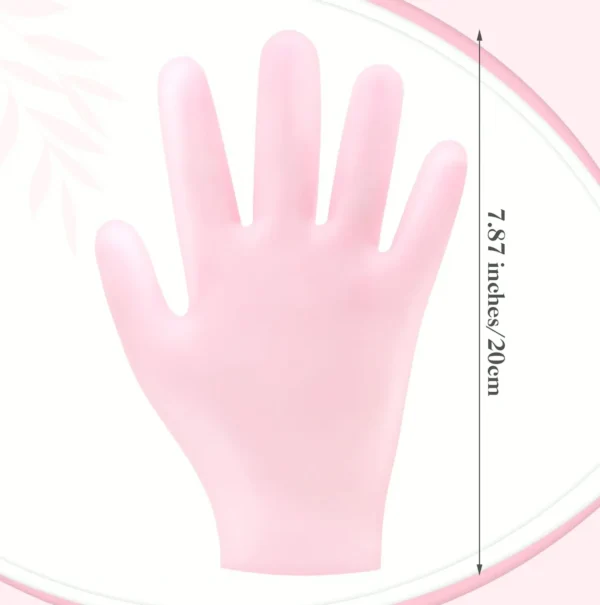 Silicone Moisturizing Gloves for Women, Anti-Slip Moisturizer Gloves