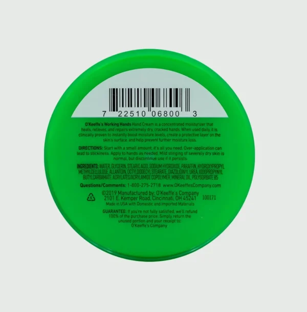 O"Keeffe's Working Hands  Skin Cream,  Large, Set of 2