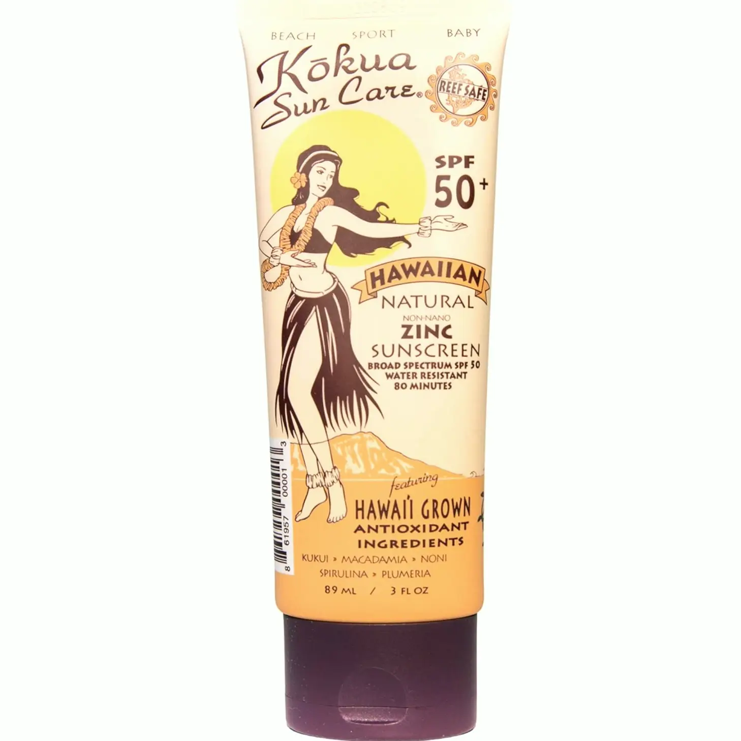 Natural SPF Sunblock with Zinc Oxide