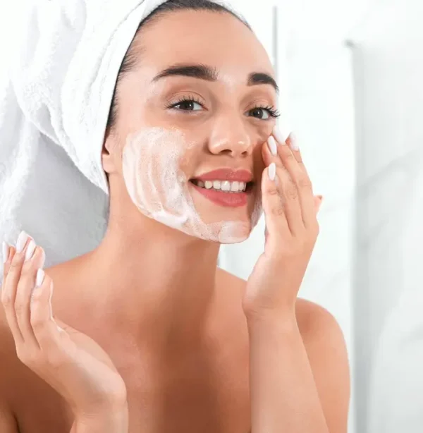 Basics Bubble Face Cleanser with Ceramides & Hyaluronic Acid, Unscented, 12 Fl Oz, Bundle of 1