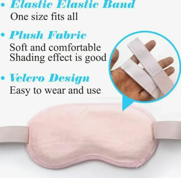 Cool Eye Mask, Reusable Cooling Treatment 2-Pack (Pink)