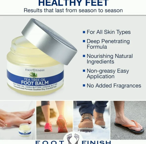 ADMIRE, LORI Tea Tree Balm - Heel Balm for Dry Feet (3.5oz)