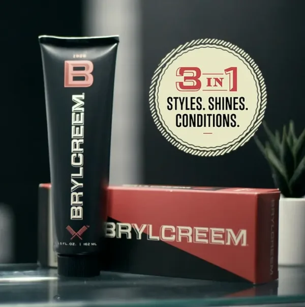 Brylcream Triple Action Men Styling Gel, Non-Alcoholic, 5.5 oz