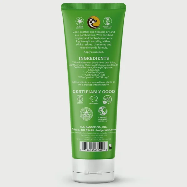 Vera Gel for Burn Care, Organic 4 fl oz