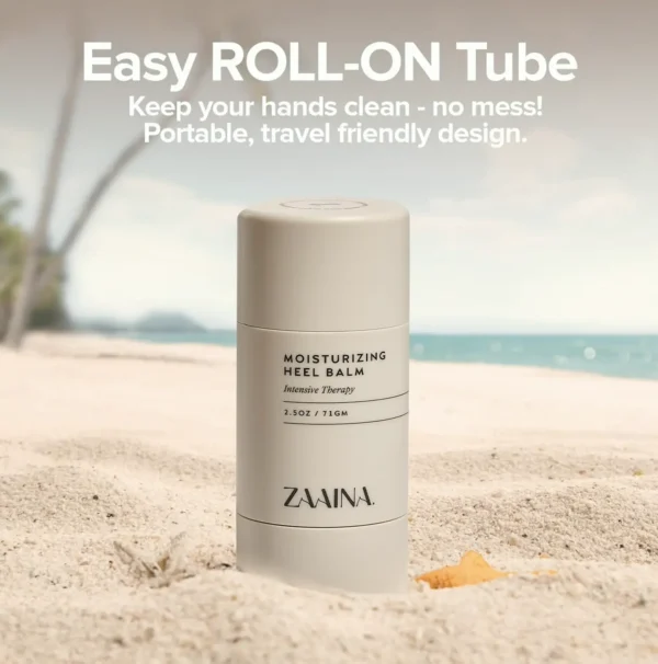 ZAAINA Foot Balm Stick, All-Natural Heel Cream for Quick Relief