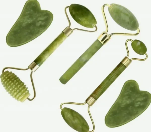 Gemstone Gua Sha Kit - 5 in 1 Tools With Massager