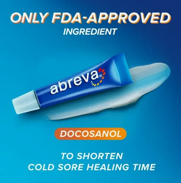 Abreva Fever Blister Treatment and ChapStick's Moisturizer Combo Pack