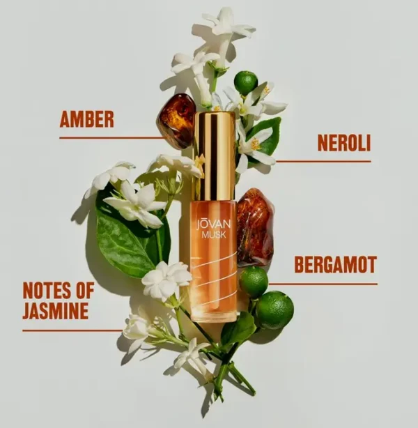 Exquisite Musk Oil, Plant-Based Fragrance for Women, 0.33oz