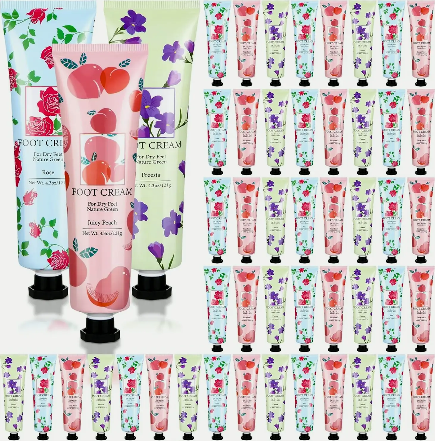 60 Pcs Feet Care Moisturizer Bulk