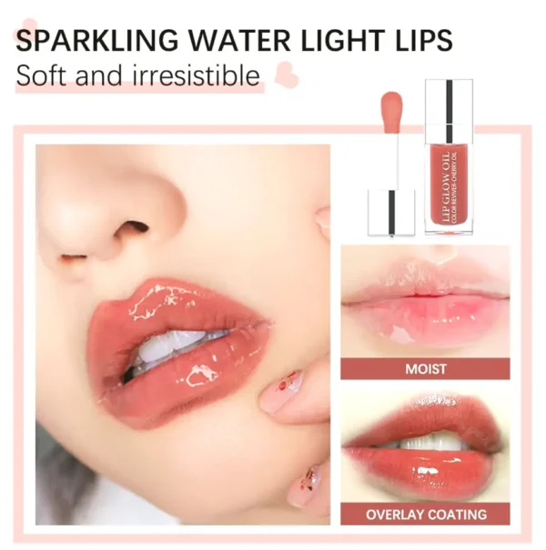 Hydrating Lip Glow Oil, Nutritive Glossy Lip Balm