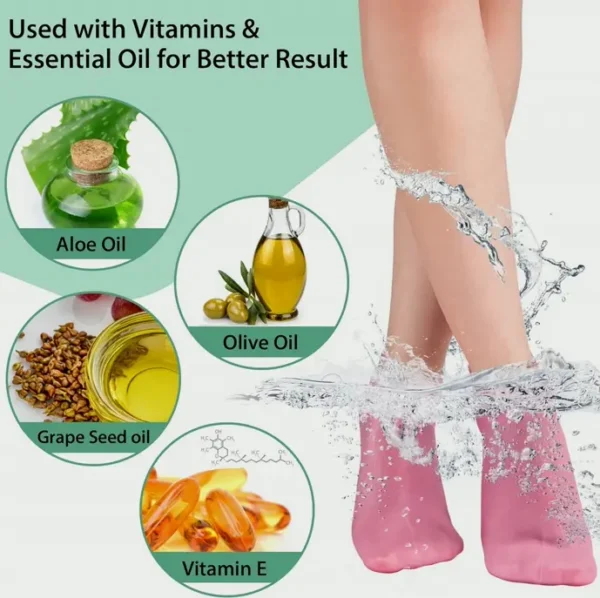 Gel Moisturizing Footwear for Dry Feet - Brand