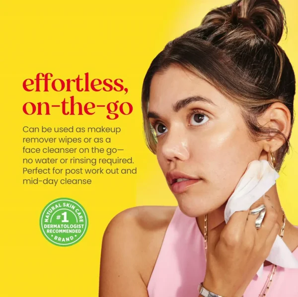 Burt’s Bees White Face Towelettes, Hydrating Makeup Remover, 30 Ct. Bundle