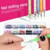 Youthful Nail Art Set with Tools & Decorations