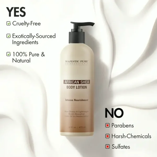 Premium African Shea Body Moisturizer with Aloe Extract
