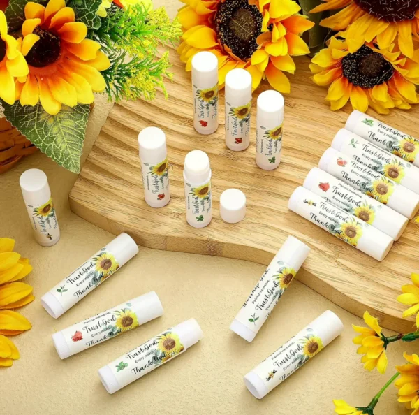 Fifty Pieces Bible Verse Lip Balm Set Christian Gift Women's Faith