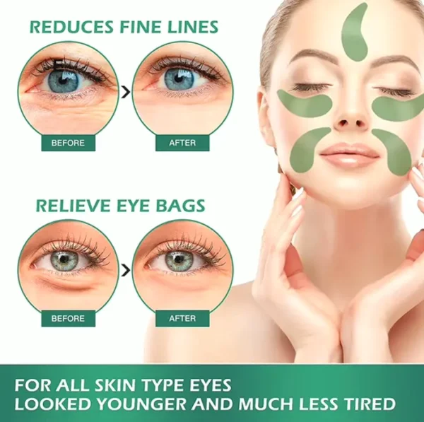 VANELC Under-Eye Patches for Youthful Look, Natural Treatment