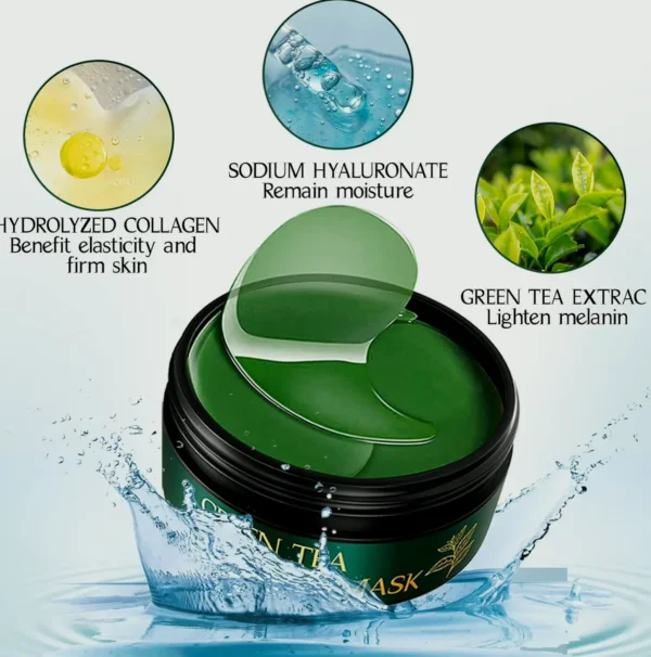 Tiepetly's Collagen Eye Mask, Green Tea Infused