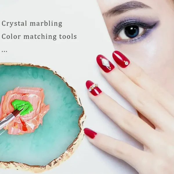 Manicure Art Holder, 2 Pcs Acrylic Display Board
