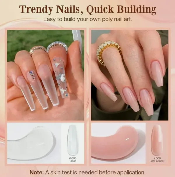 Model One Poly Nail Kit 30ml 2 Pieces w/ Slip Solution