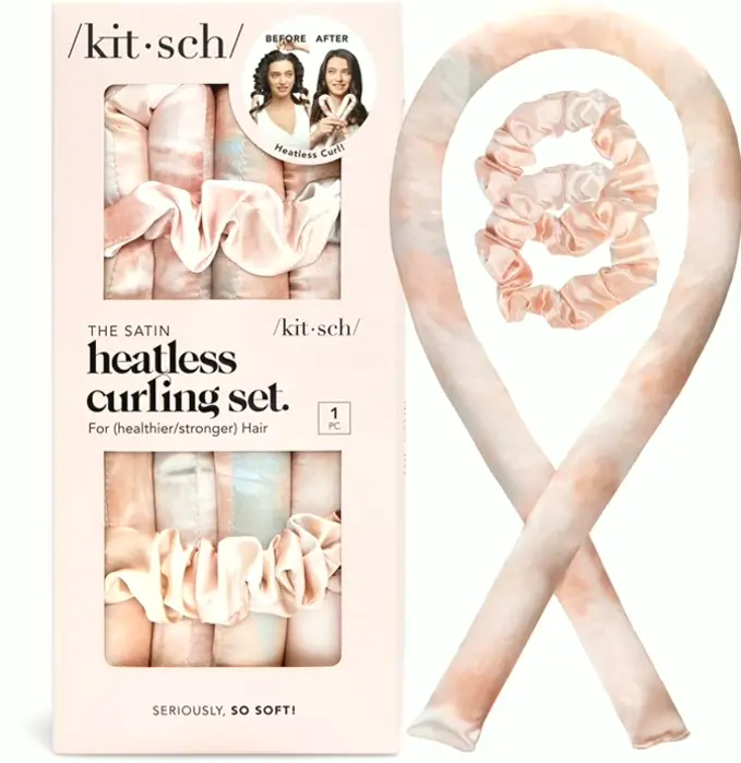 Satin No-Heat Curling Set - Sleep-In Curlers