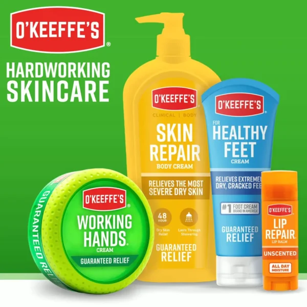 O"Keeffe's Working Hands  Skin Cream,  Large, Set of 2