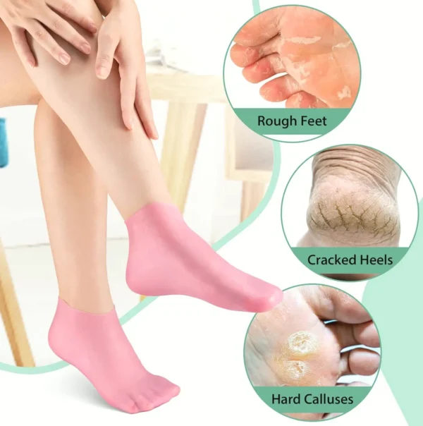 Gel Moisturizing Footwear for Dry Feet - Brand