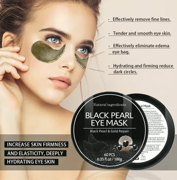 Under-Eye Mask, Puffy Eye Bags, Youthful, 60PCS