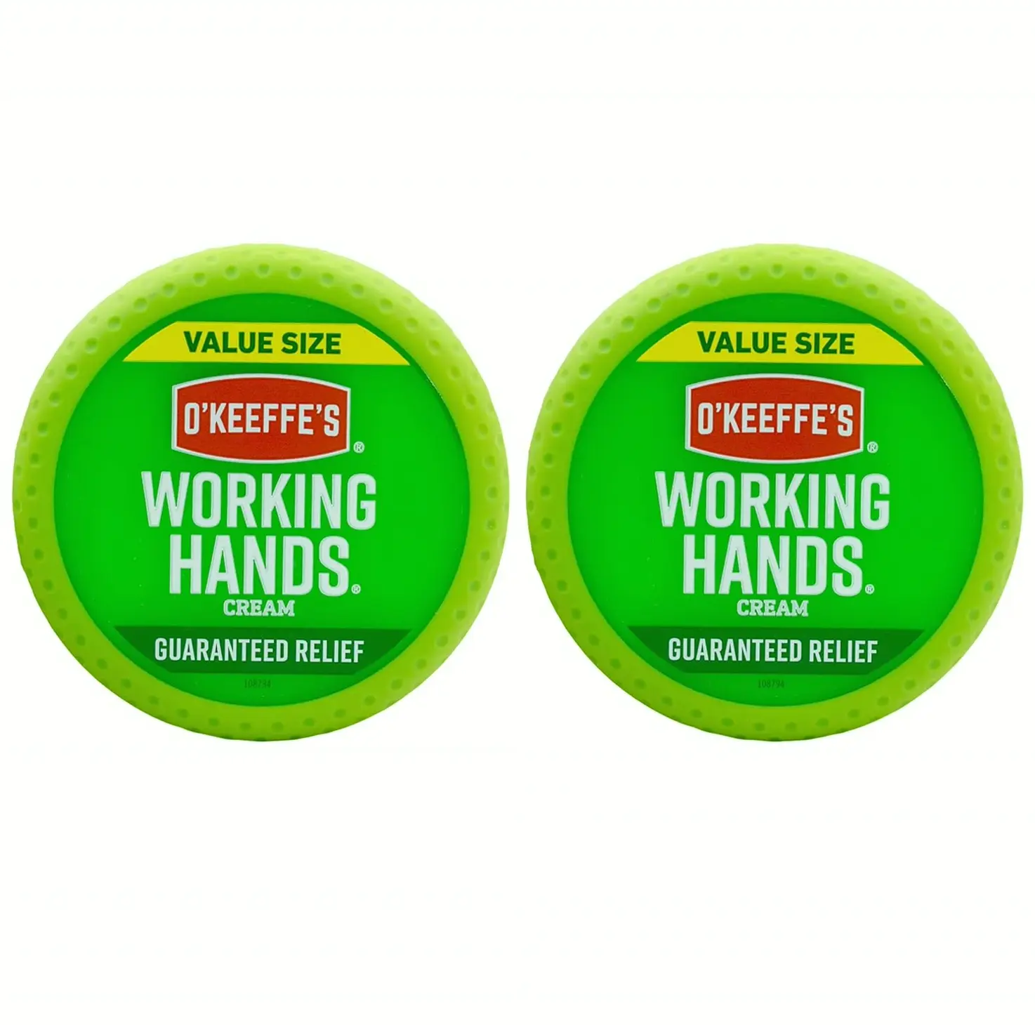 O"Keeffe's Working Hands  Skin Cream,  Large, Set of 2