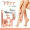 Foot Peel Treatment - Double Pack, Peach Scent