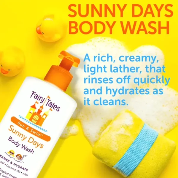 Fairy Tales Chlorine Removal Body Wash For All Ages Pump, 16oz