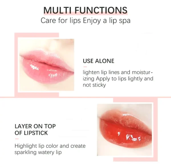 Hydrating Lip Glow Oil, Nutritive Glossy Lip Balm