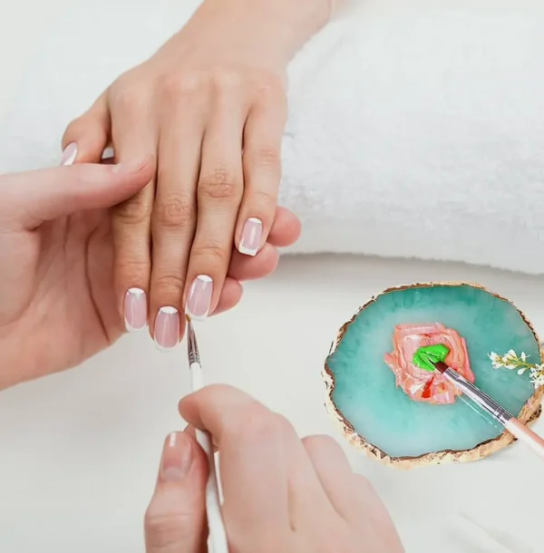 Manicure Art Holder, 2 Pcs Acrylic Display Board