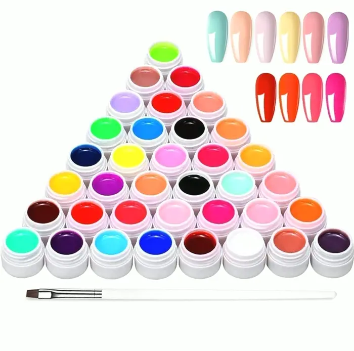36 Shades UV Polish Kit Including Brush