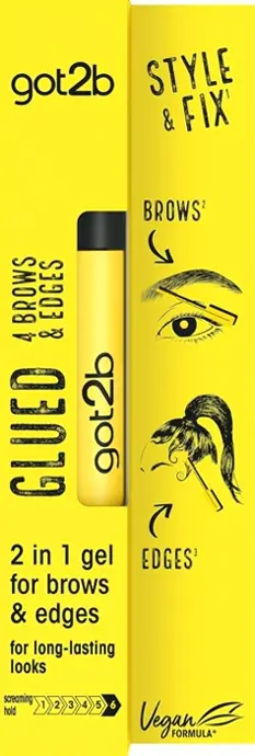 Got2B Edge & Brow Styling Gel, Vegan, 16ml