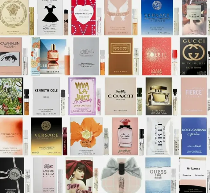 Fragrance Samples: 12-Piece Luxury Scents for Women