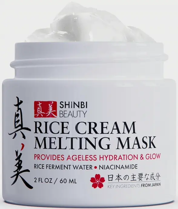 Japanese Rice Facial Mask - Organic Skincare 1oz