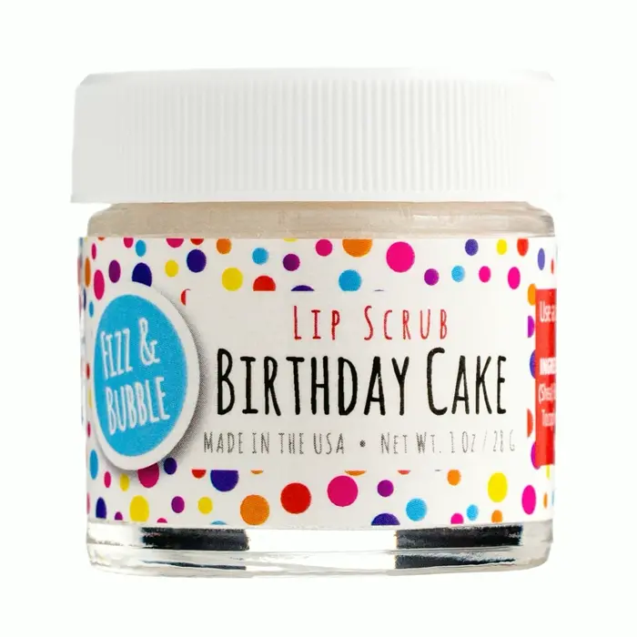 Fizz & Bubble Premium Lip Exfoliator (Birthday Cake)