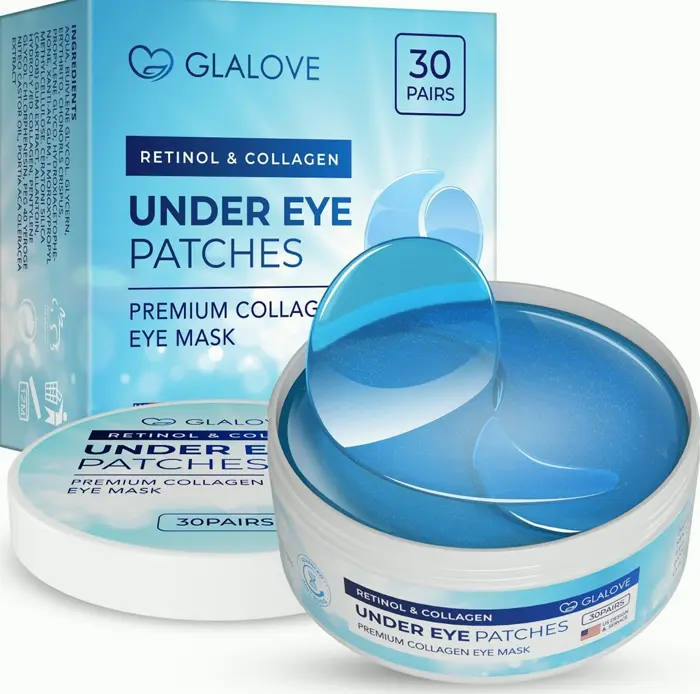 Eye Pads for Swollen Eyes, Sixty Count Retinol Gels Treatment