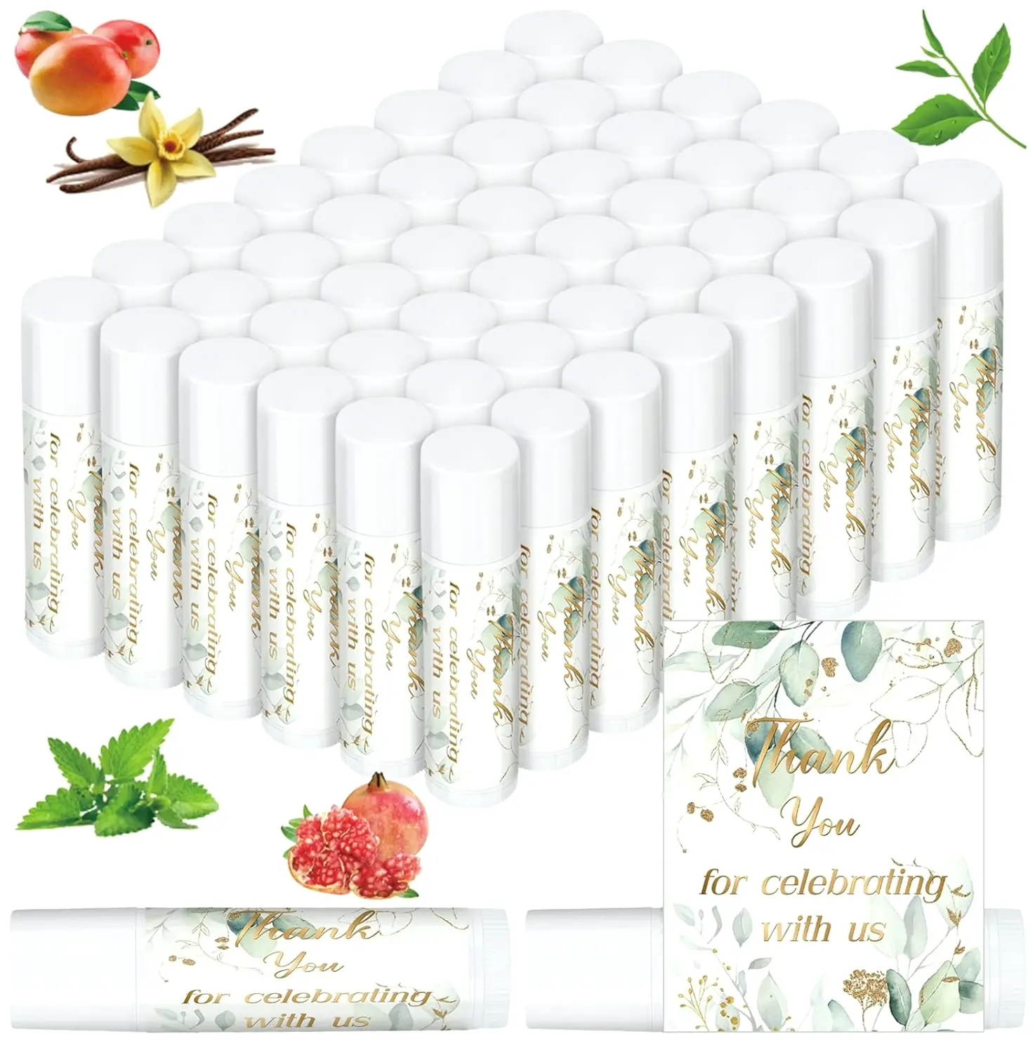 Dunzy Gift Lip Care Set featuring Mixed Scents for Party Favors