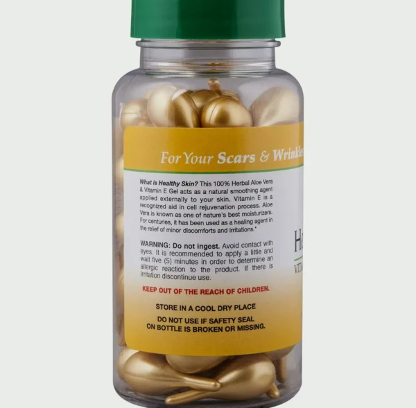 Nourishing Body Lotion with Vitamin E & Aloe Vera - 60 Capsules